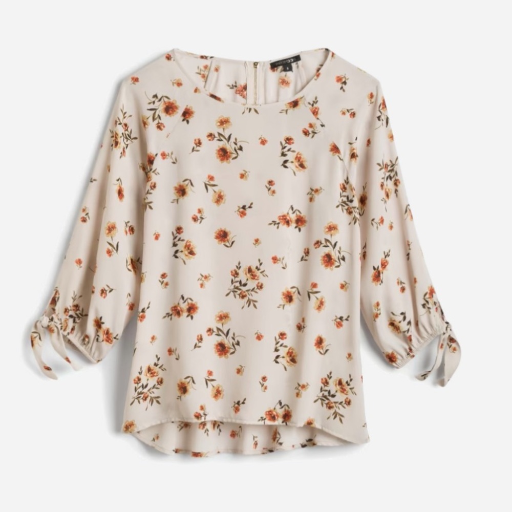 PAPERMOON Larie Tie Sleeve Blouse
